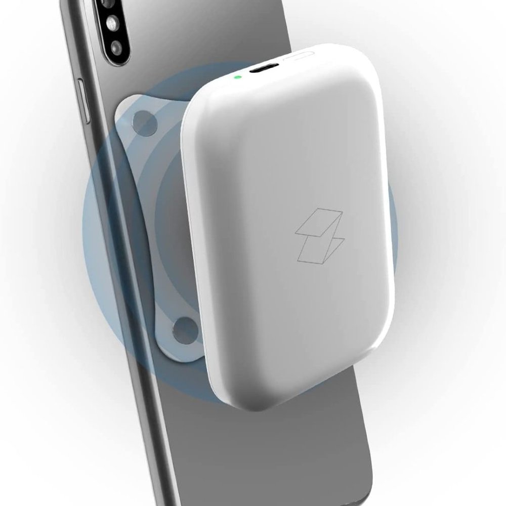Zero Qi Magnetic Wireless Power Bank, Portable Wireless Charger with Magnetic Pa